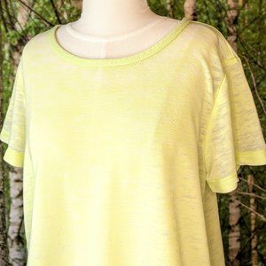 3/$15 Jane and Delancey Burnout Terry Sweatshirt Top, size medium